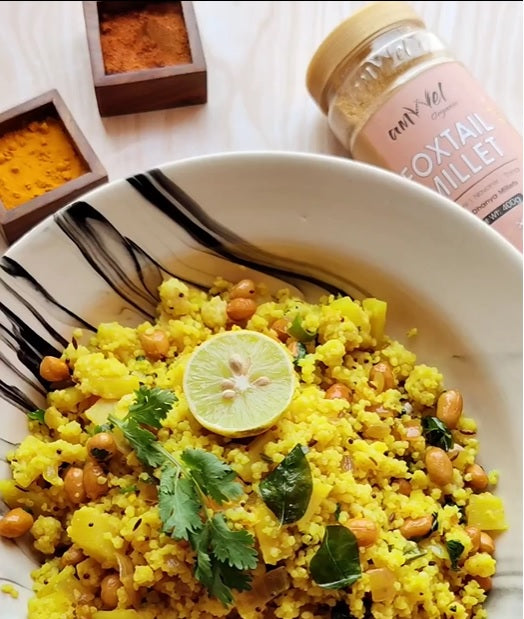 Millet Poha Recipe with Foxtail Millets