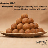 Amwel Organic Browntop Millet Flour | 450g | Hari Kangni / Korale Atta | Siri Dhanya Millets Flour