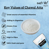 Amwel Organic Chawal Atta | Rice Flour | 450g |