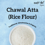 Amwel Organic Chawal Atta | Rice Flour | 450g |