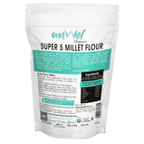 Amwel Organic Super 5 Millet Flour | 900g | Siri Dhanya Atta | Five Positive Millets | No Wheat | Kodo, Foxtail, Little, Barnyard, Browntop