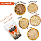 Amwel Organic Multigrain Gluten Free Atta | 900g | Certified Gluten Free Flour | 5 Super Grains & Millets | Wheat Free |