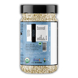 Amwel Organic Sesame Seeds 200gm |  Raw Unroasted edible seed for weight management | Gluten Free Omega 3 High fibre Keto diet snack for eating | USDA Certified grains