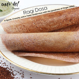 Amwel Organic Ragi Atta | Finger Millet Flour | 450g | Madua / Nachni ka atta |