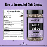 Amwel Organic Chia Seeds 200gm | Raw Unroasted seeds | Gluten Free Omega 3 High fibre Keto diet snack for eating | USDA Certified grains