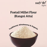 Amwel Organic Foxtail Millet Flour | 450g | Kangni / Thinai / Kang / Rala Atta