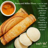 Amwel Organic Barnyard Millet Flour | 450g | Samak / Sawang / Sama Atta | Siri Dhanya Millets Flour