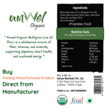 Organic Multigrain Low GI Atta 900g | Manage Sugar Release | 9 Super Grains & Millets | 75% Wheat 25% 8 Powerful Millet | Diabetic Friendly High Fiber