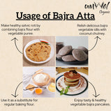 Amwel Organic Bajra Atta | Pearl Millet Flour | 450g |