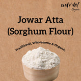 Amwel Organic Jowar Atta | Sorghum Millet Flour | 450g | Jawar ka Atta |