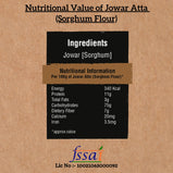 Amwel Organic Jowar Atta | Sorghum Millet Flour | 450g | Jawar ka Atta |