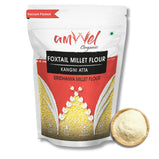 Amwel Organic Foxtail Millet Flour | 450g | Kangni / Thinai / Kang / Rala Atta