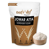 Amwel Organic Jowar Atta | Sorghum Millet Flour | 450g | Jawar ka Atta |