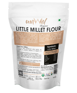 Amwel Organic Little Millet Flour | 450g | Kutki / Sama / Shaan / Moraiya Atta | Siri Dhanya Millets Flour |