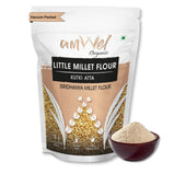 Amwel Organic Little Millet Flour | 450g | Kutki / Sama / Shaan / Moraiya Atta | Siri Dhanya Millets Flour |