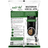 Organic Multigrain Low GI Atta 5kg | Manage Sugar Release | 9 Super Grains & Millets | 75% Wheat 25% 8 Powerful Millet | Diabetic Friendly High Fiber
