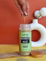 Amwel Organic Browntop Millet | 400g | Hari Kangni / Korale | Siri Dhanya Millets | Positive Millets | Unpolished