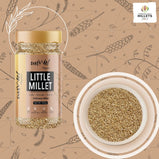 Amwel Organic Little Millet | 400g | Kutki / Shaan / Sama / Moraiya | Siri Dhanya Millets | Positive Millets Raw Unpolished Grain Millet Rice |