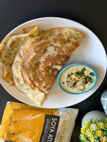 Amwel Organic Soyabean Atta | Soya Flour | 450g | High Protein |