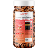 Amwel Organic Gluten Free & Multigrain Beetroot Pasta 220g | Gourmet Instant Pasta | Fusilli Pasta | No Maida No Sooji | Power of Beetroot, Corn, Rice |