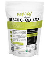 Amwel Organic Black Chickpea Flour | Kala Chana Atta | 450g