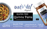 Amwel Organic Gluten Free & Multigrain Quinoa Pasta 220g | Gourmet Instant Pasta | Fusilli Pasta | No Maida No Sooji | 40% Quinoa |