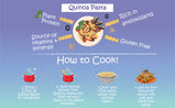 Amwel Organic Gluten Free & Multigrain Quinoa Pasta 220g | Gourmet Instant Pasta | Fusilli Pasta | No Maida No Sooji | 40% Quinoa |